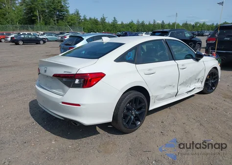 2024 Honda Civic Sport z USA, uszkodzony, nr VIN 2HGFE2F50RH575753